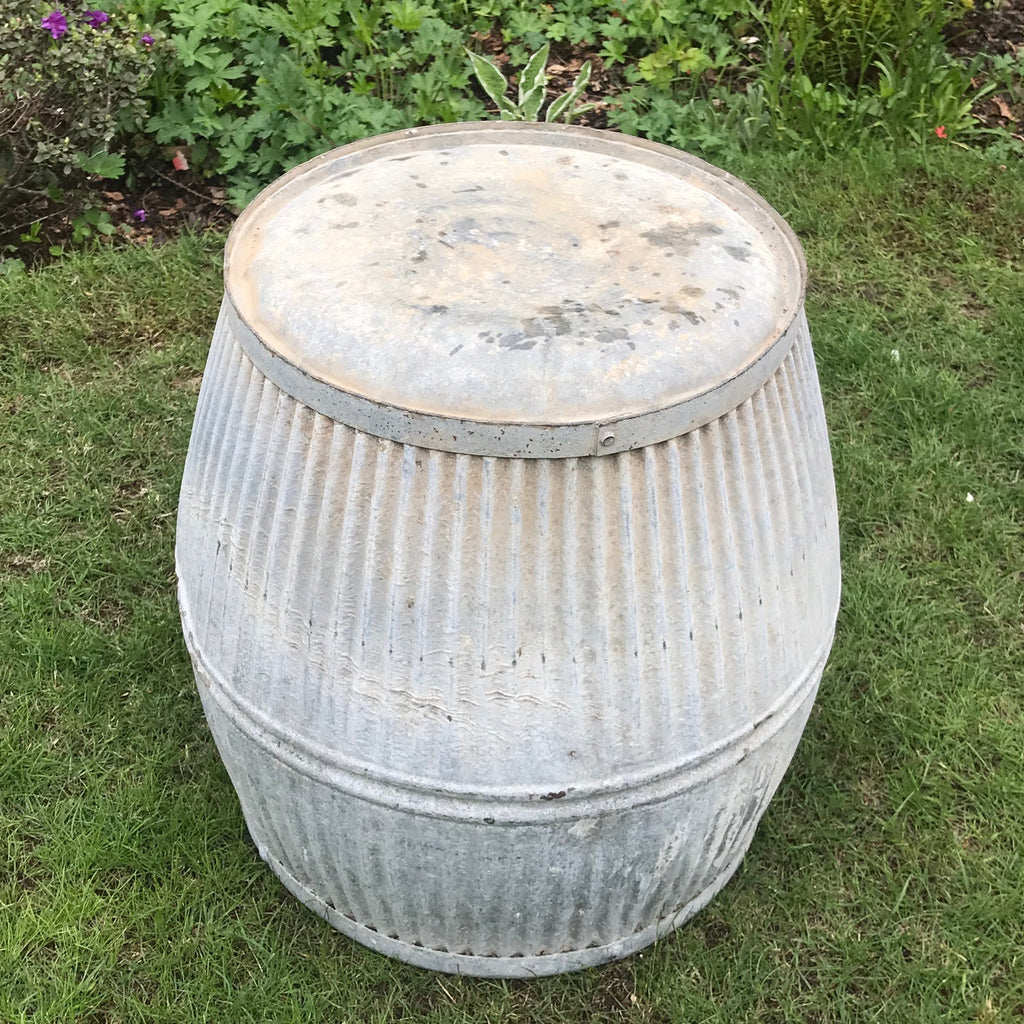 Victorian Galvanised Metal Dolly Tub - Main View - 2