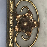 Art Nouveau Brass Photograph Frame - Detail View - 4