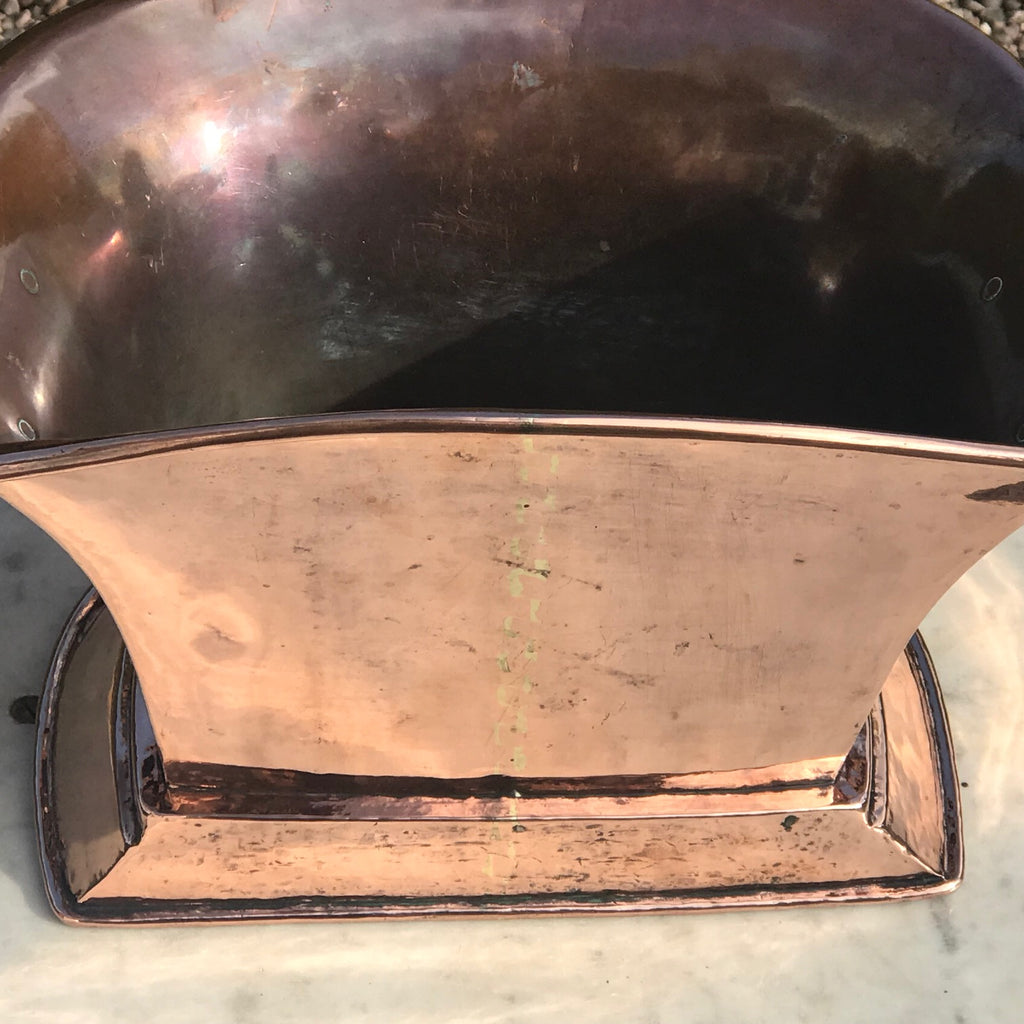19th Century Copper Planter/Wine Cooler - Detail View - 4