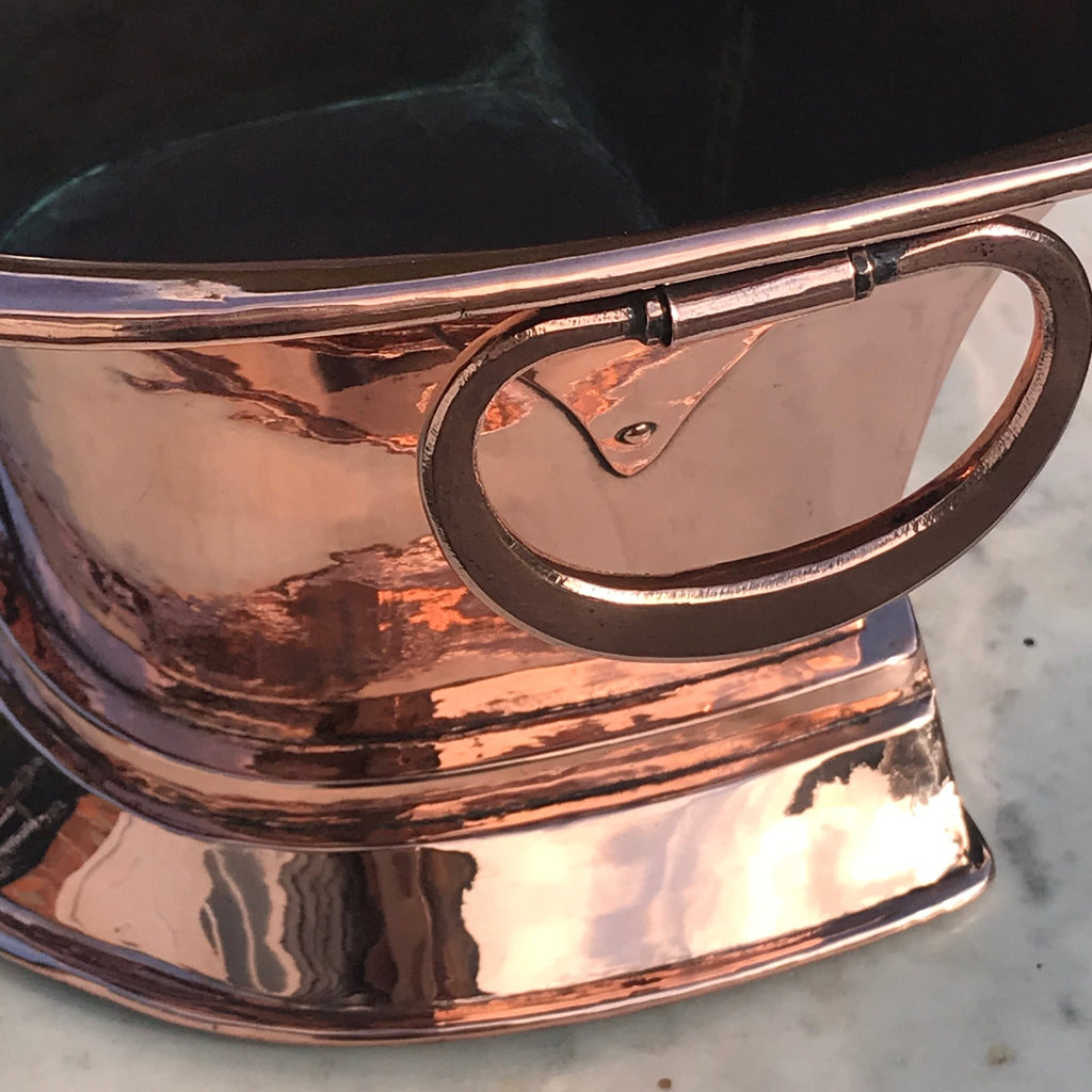 19th Century Copper Planter/Wine Cooler - Detail View - 3