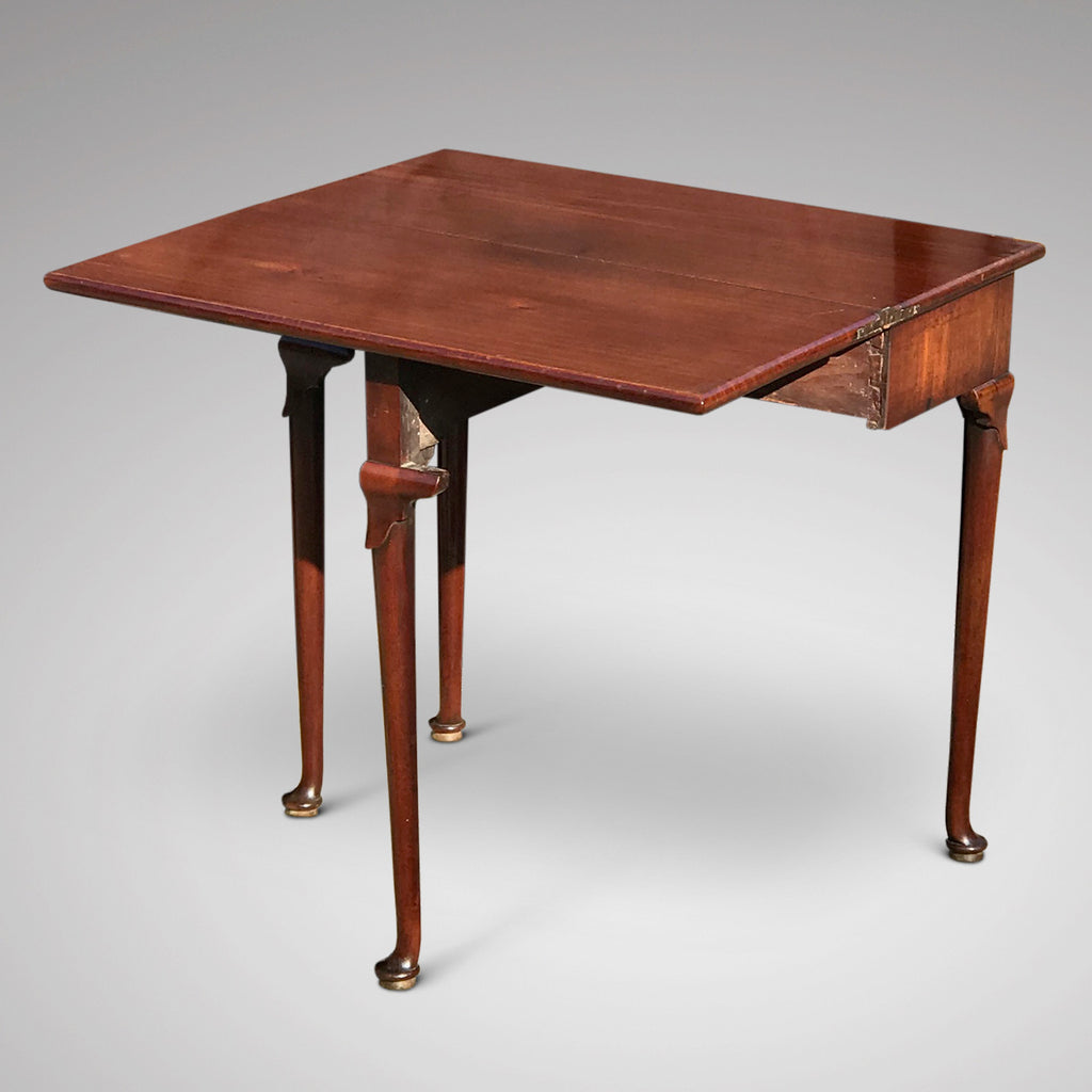 George II Mahogany Tea Table - Open View - 2