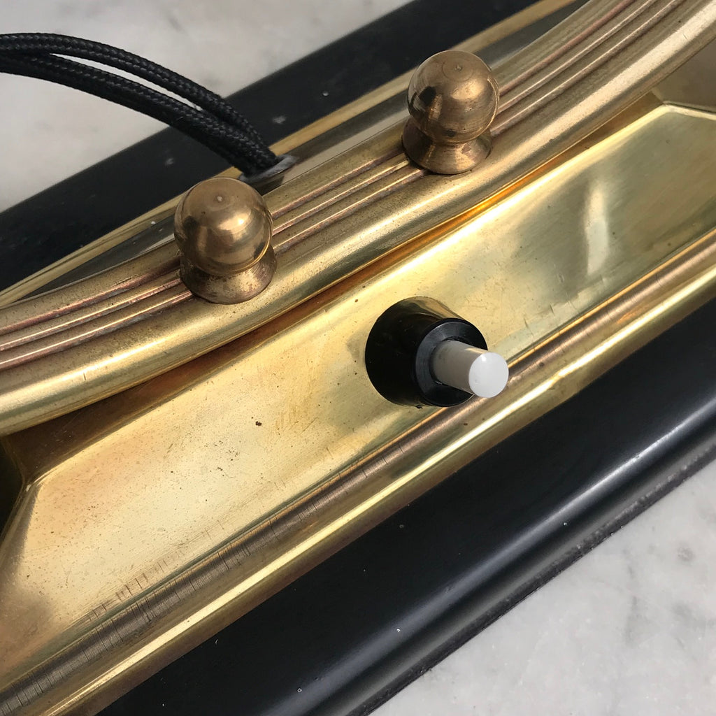 French Art Deco Desk Lamp - Detail View - 3