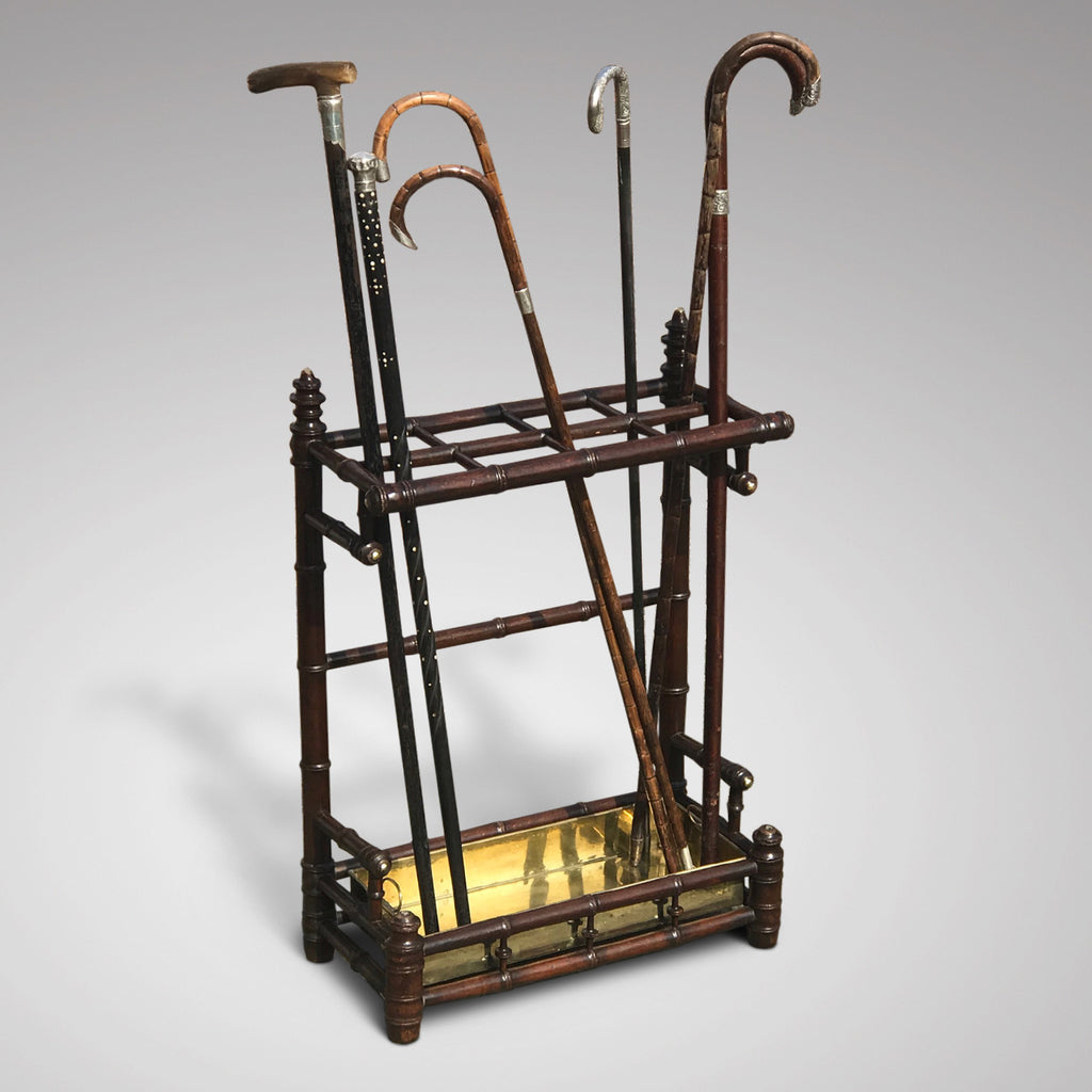 Edwardian Simulated Bamboo Stick Stand - Main View - 1