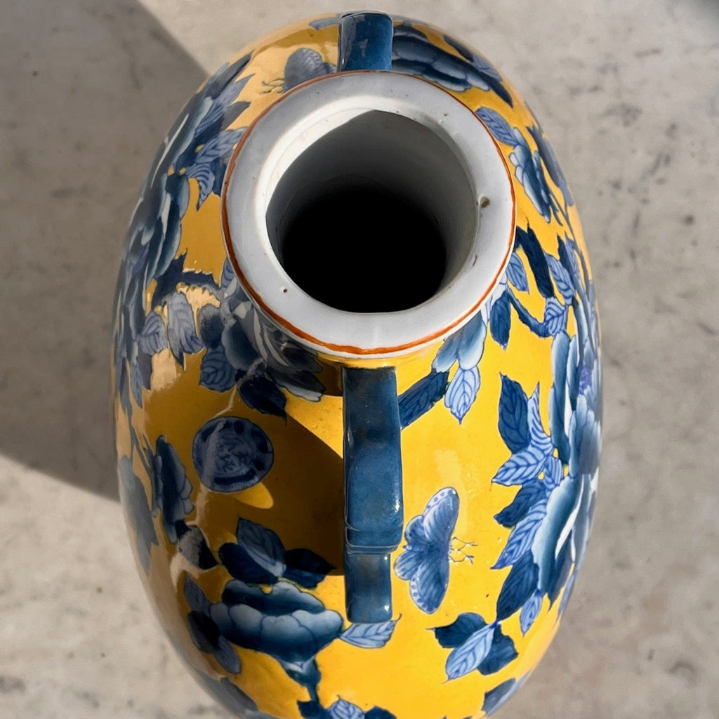 Superb Chinese Moon Vase - Top View - 5