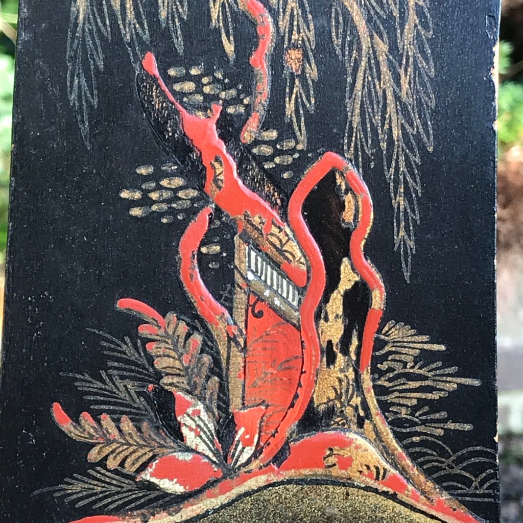 Pair of Early 20th Century Chinoiserie Side Chairs