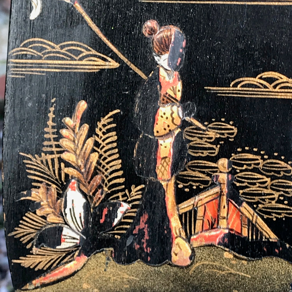 Pair of Early 20th Century Chinoiserie Side Chairs