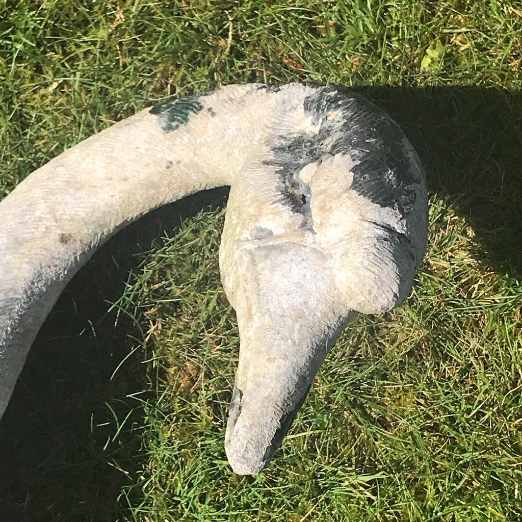 Mid Century Goose Garden Sculpture - Detail View - 3