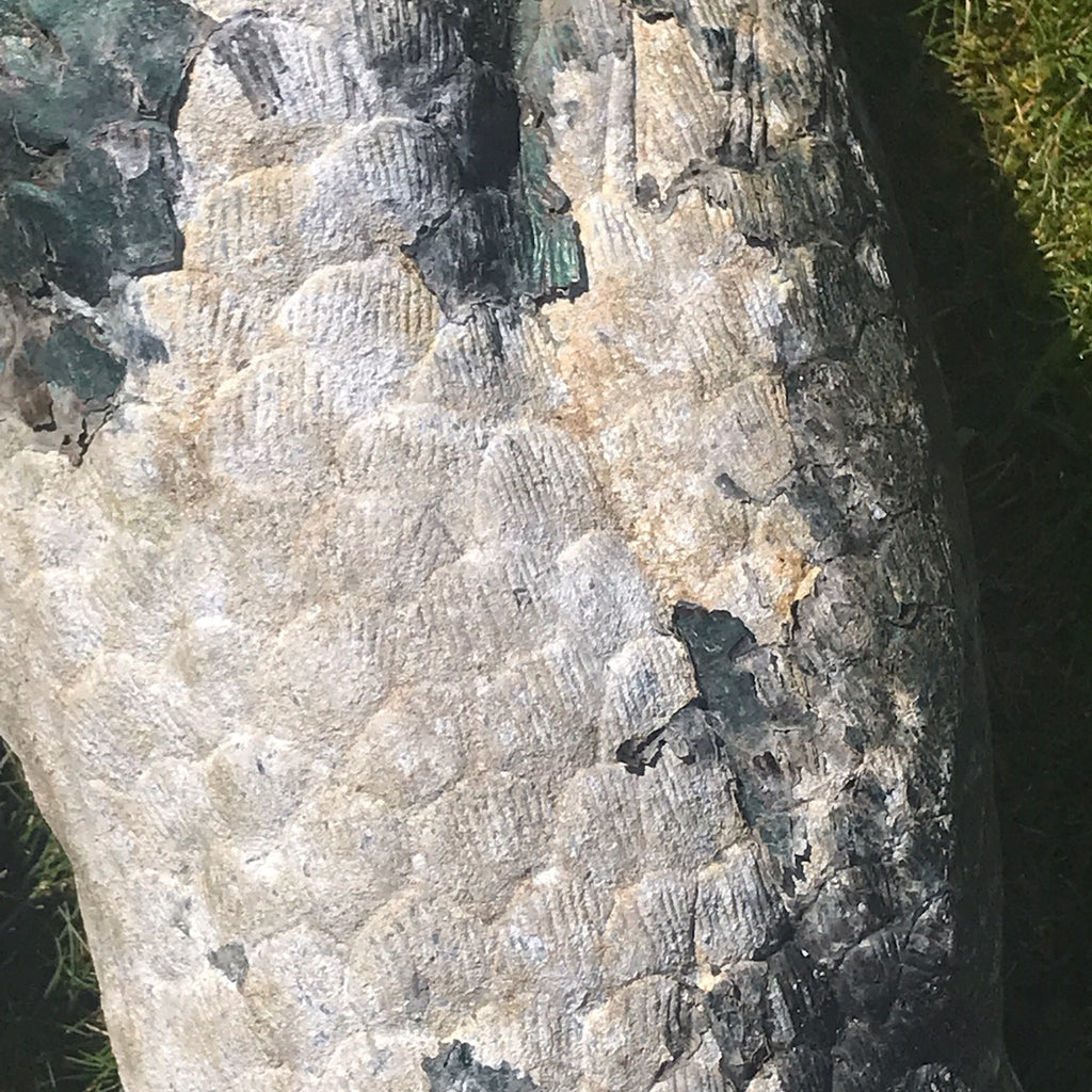 Mid Century Goose Garden Sculpture - Detail View - 4