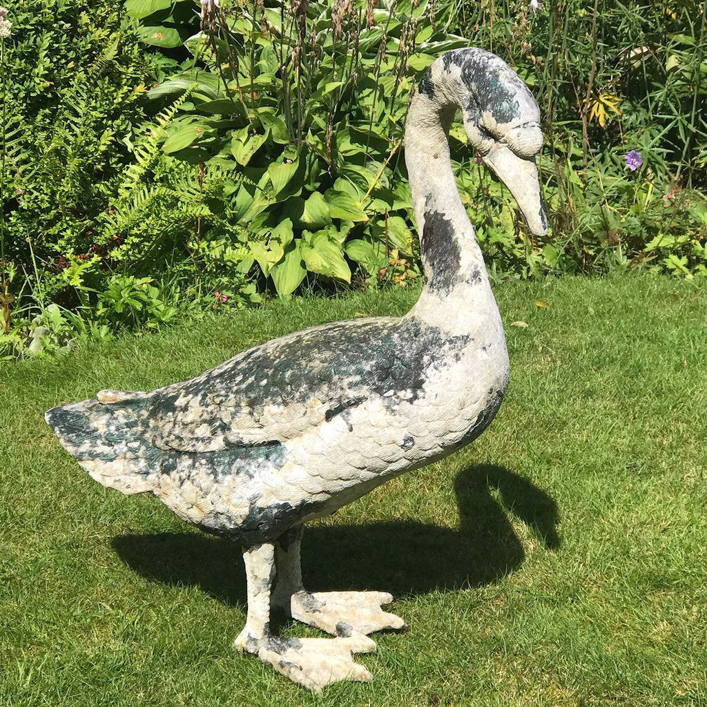 Mid Century Goose Garden Sculpture - Main View - 1