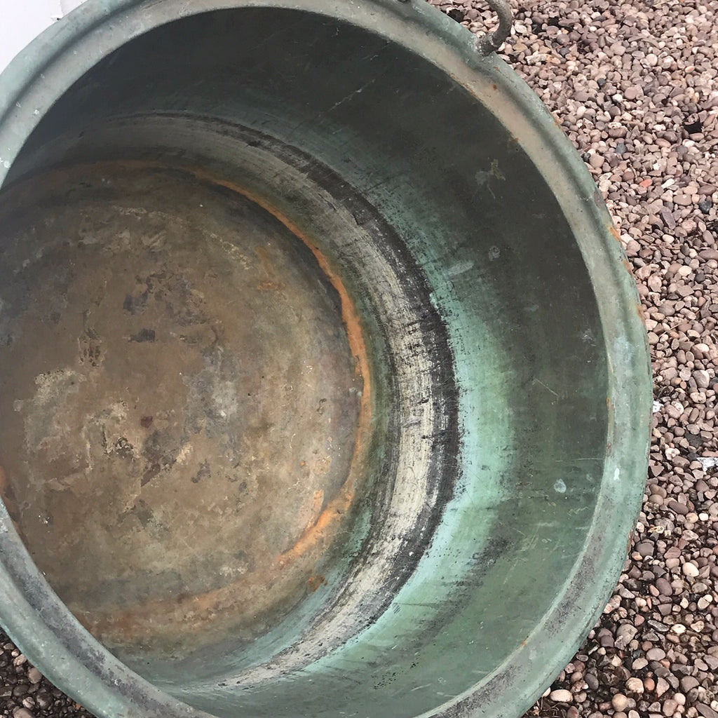 19th Century Twin Handled Copper Copper - Detail View - 5