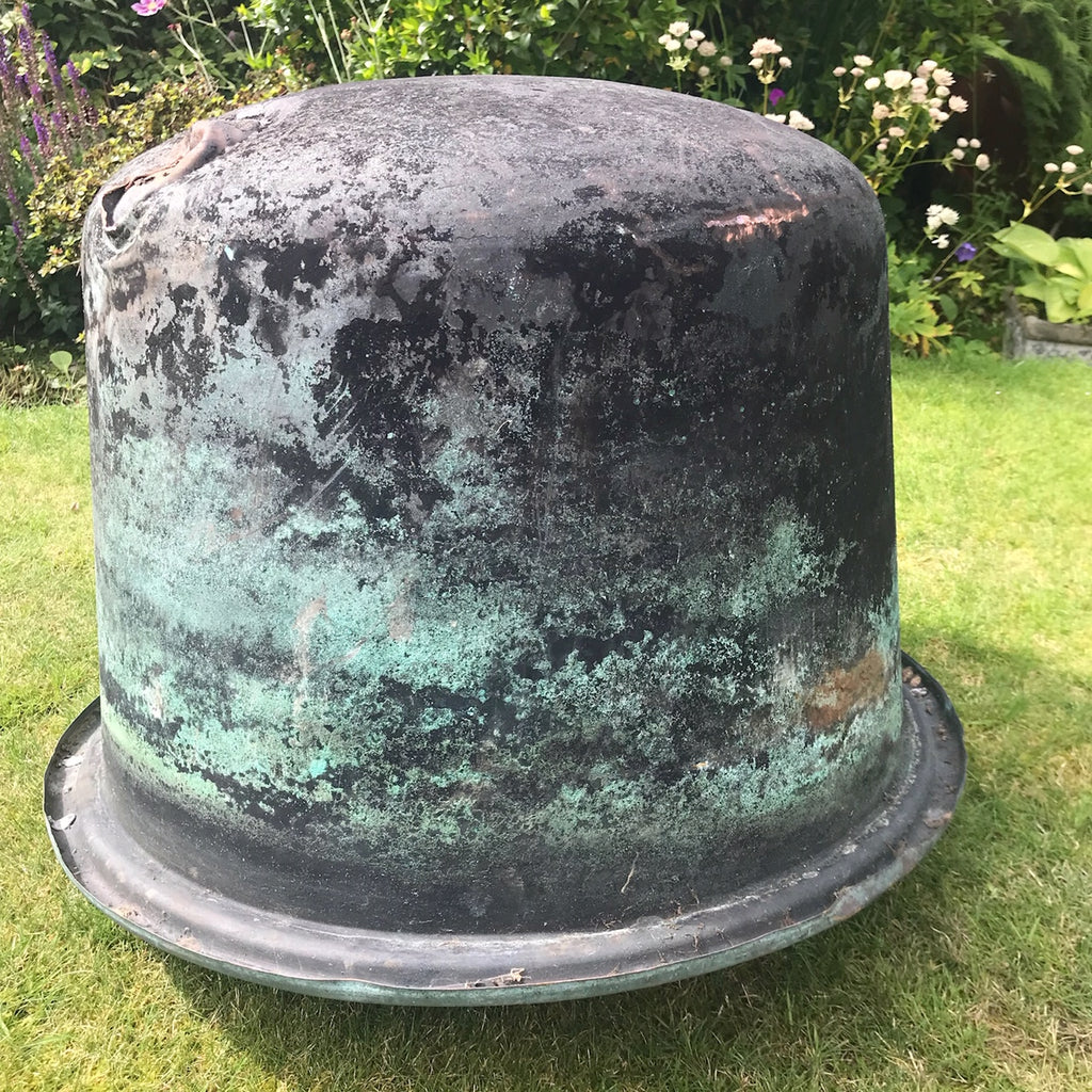 19th Century Twin Handled Copper Copper - Underside View - 7