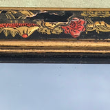 19th Century Mirror with Chinoiserie Decoration - Detail View - 2
