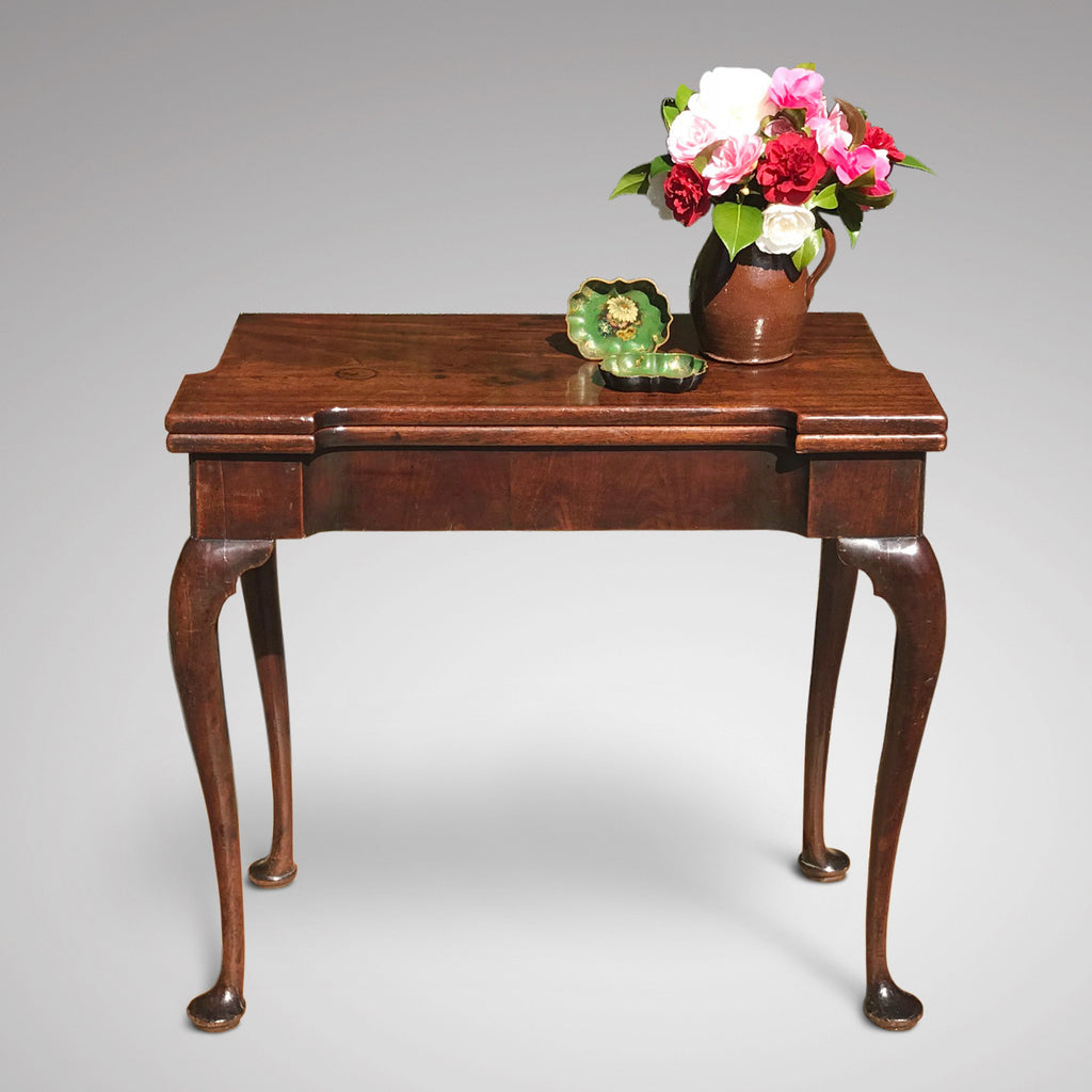 George II Mahogany Tea Table - Main View - 1