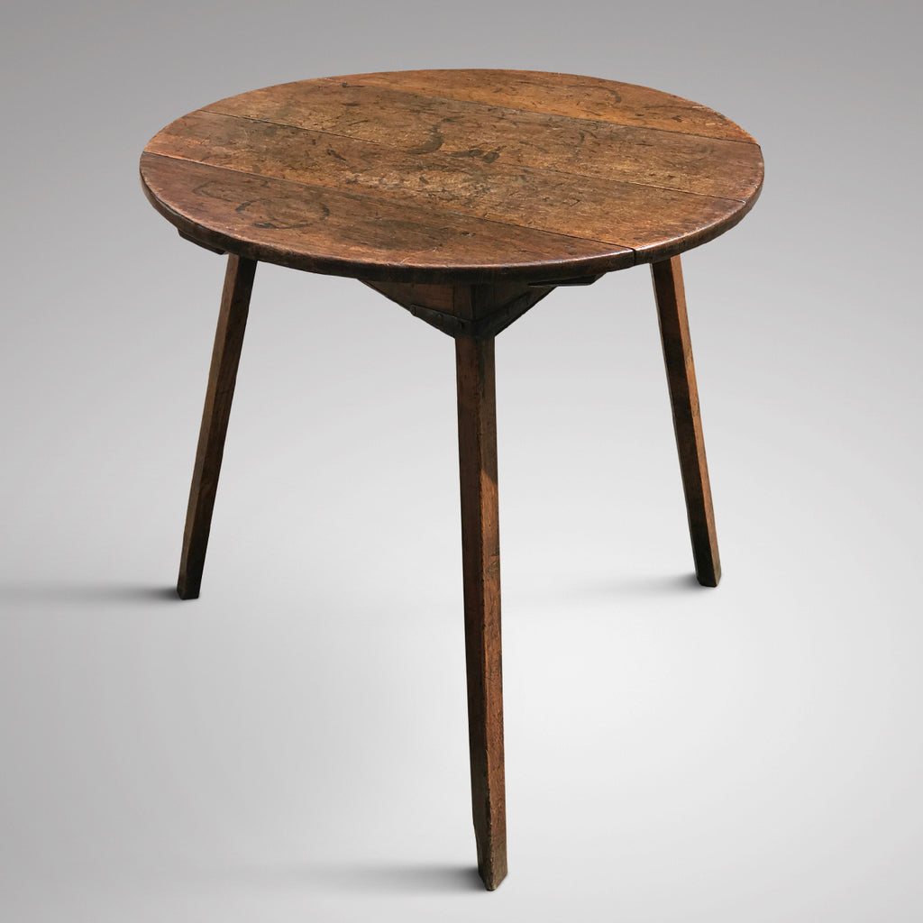 19th Century Oak Cricket Table - Main View - 1