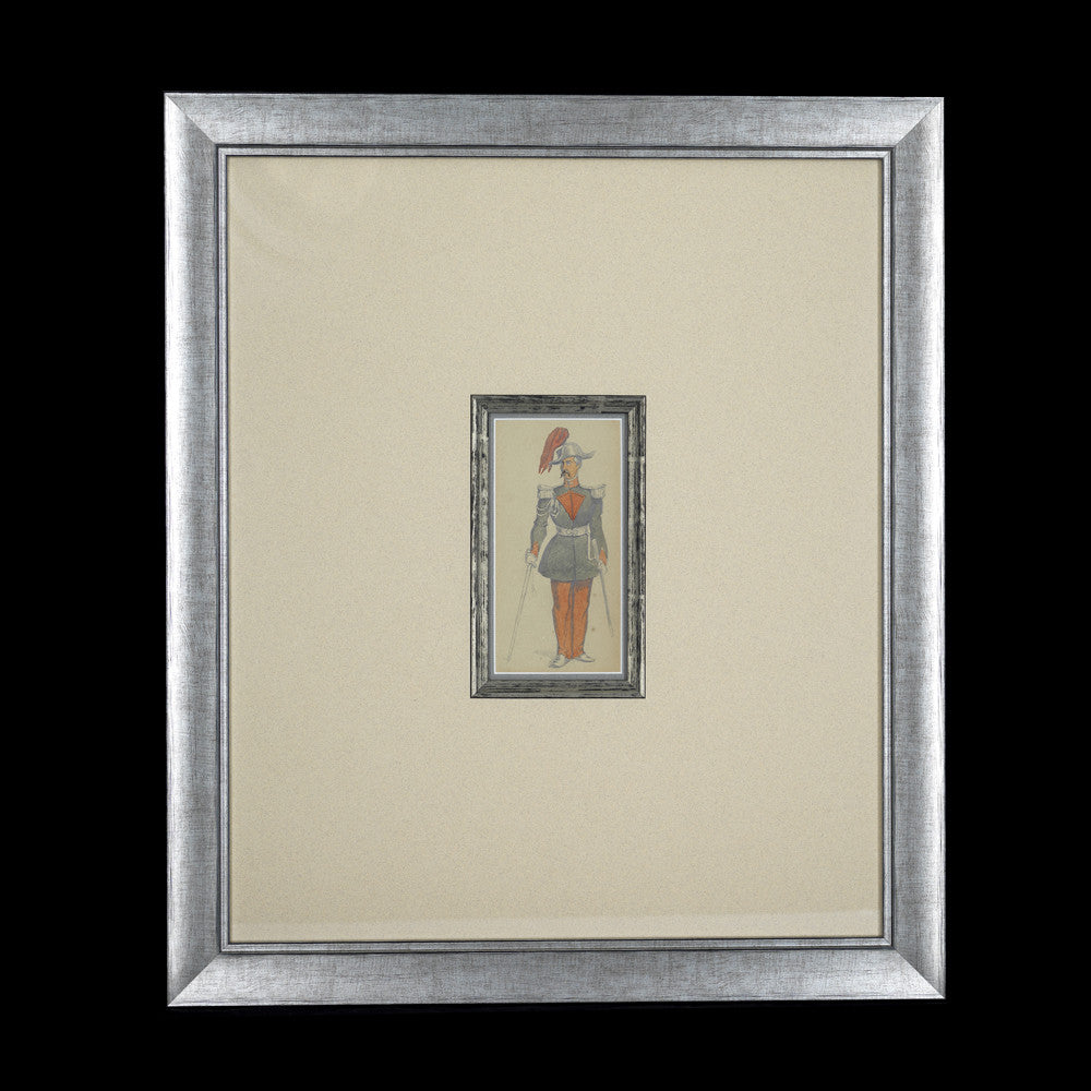 19th Century Military Watercolour Painting by Griset - Main View - 1