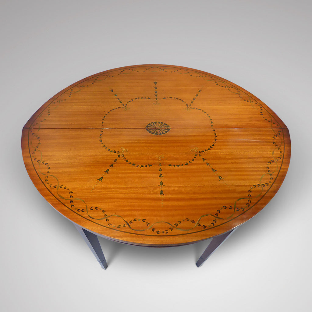 Pair of Edwardian Demi Lune Tables - Hobson May Collection - 2