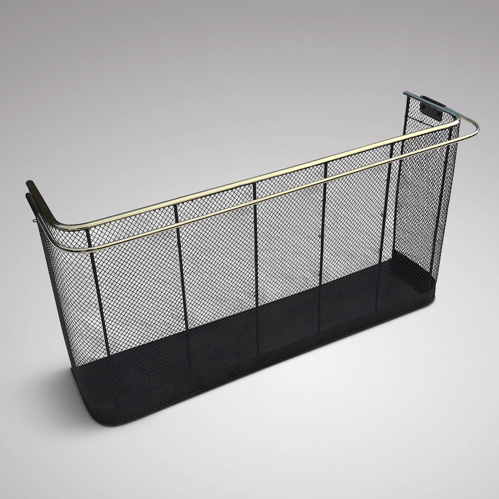 Large Victorian Double Rail Nursery Fire Guard - Main View - 1