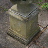 Composite Stone Garden Planter on Pedestal Base - Detail View - 4