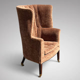 Antique Barrel Back Armchair - Side View - 2