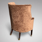 Antique Barrel Back Armchair - Back View - 3