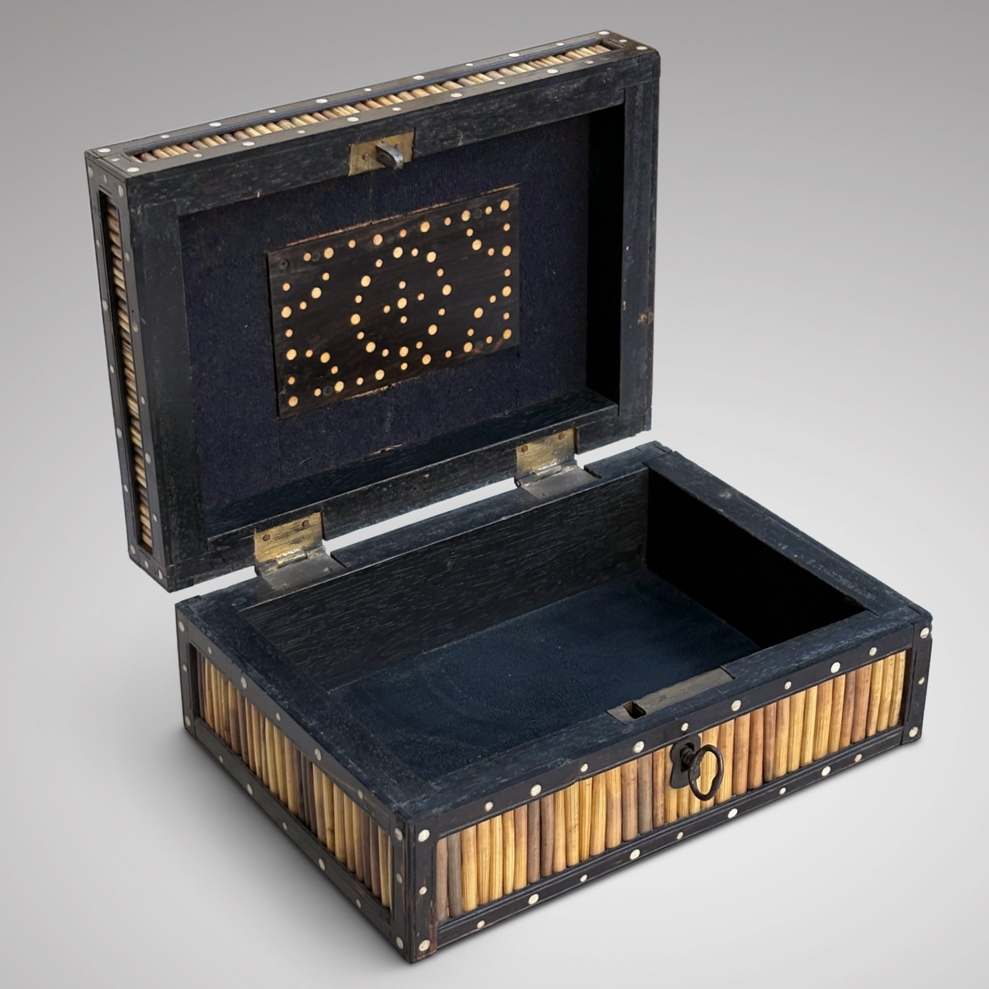 Quirin Box 19th Century Ceylonese Porcupine Quill Box – Hobson May Collection