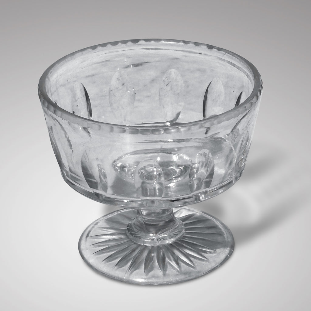 Regency Rosewood & Brass Inlaid Tea Caddy - View of Glass Mixing Dish - 7