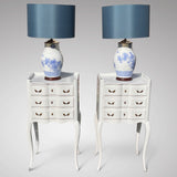 Pair of Vintage Painted French Bedside Tables - Main View - 1