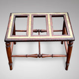 Victorian Mahogany & Brass Luggage Stand - Main View - 2