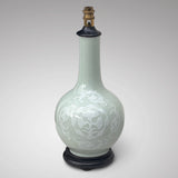 Chinese Celadon Table Lamp - Main View -2