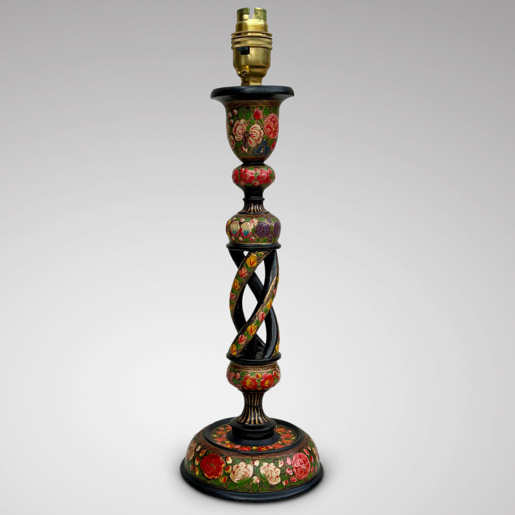 Antique Kashmiri Table Lamp - Main View - 2