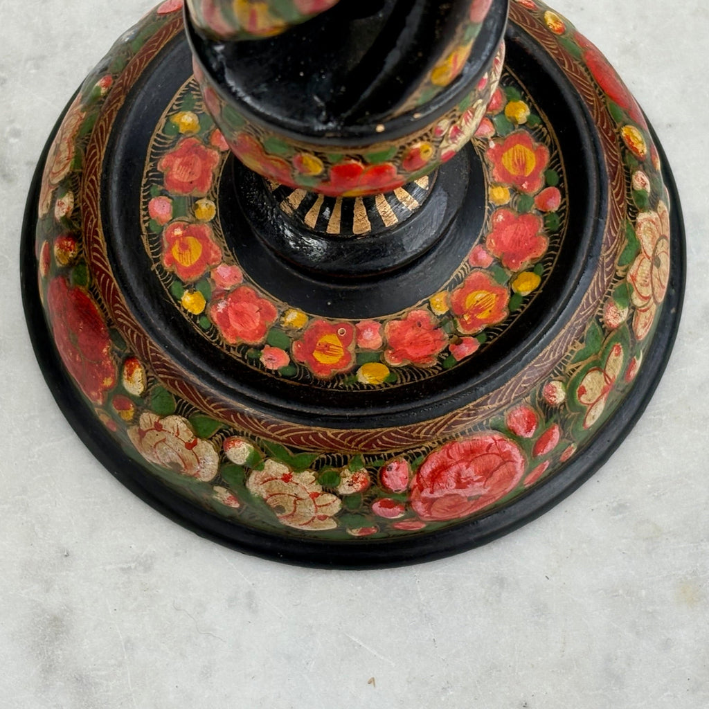 Antique Kashmiri Table Lamp Detail View - 3