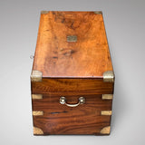 19th Century Camphor Wood Campaign Trunk - Top View - 3
