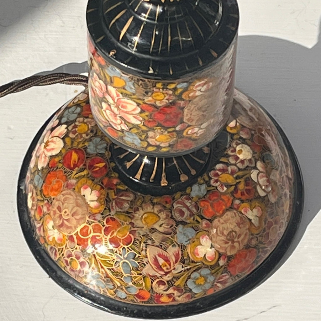 Vintage Kashmiri Table Lamp - Detail View - 3