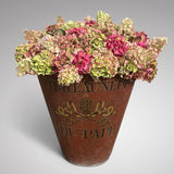 Antique French Grape Hod with Painted Decoration - Main View - 1