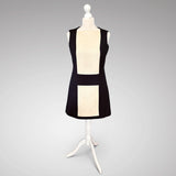 Original 1960's Op Art Mini Dress - Main View - 1