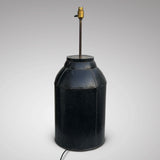 19th Century Chinoiserie Tea Canister Table Lamp - Back View - 3