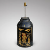 19th Century Chinoiserie Tea Canister Table Lamp - Main View - 2