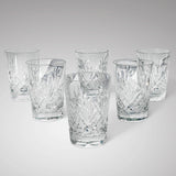 Set of 6 Vintage Royal Brierley Lead Crystal Tumblers - Main View - 1