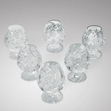 Set of 6 Vintage Royal Brierley Crystal Brandy Glasses - Main View - 1