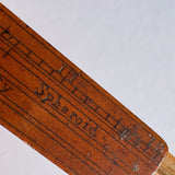Edward Roberts Boxwood Excise Officer's Slide Rule - Detail View - 9