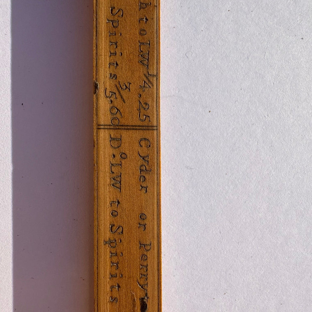 Edward Roberts Boxwood ExciseOfficer's Slide Rule - Detail View - 6