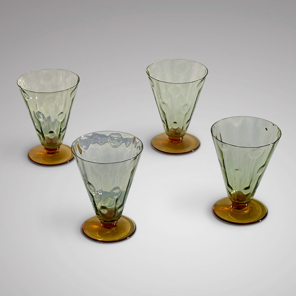 Four Vintage Margarita/Cocktail Glasses - Main View - 2