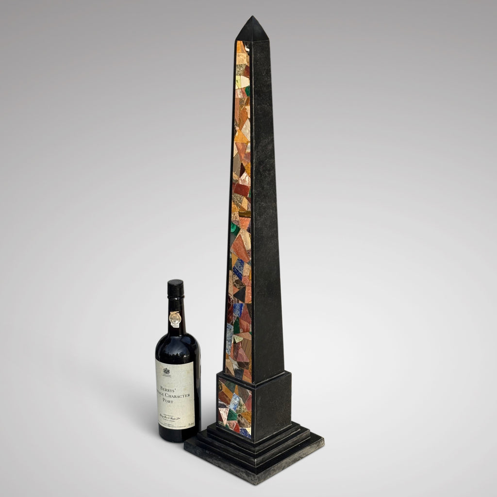 Monumental 19th Century Ashford Marble Obelisk - Main View - 3