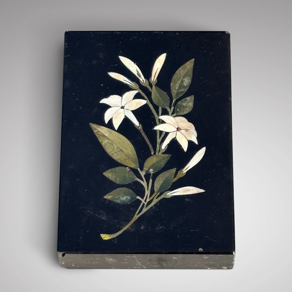 Victorian Ashford Marble Pietra Dura Paper Weight - Main View - 1