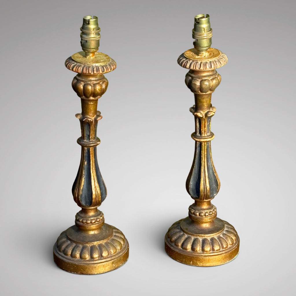 Pair of Decorative Italian Table Lamps - Main View - 2