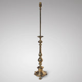 Superb Antique Brass Table Lamp - Main View - 2