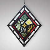 Antique Stained Glass Panel - Main View - 1
