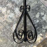 Antique Wrought Iron Wet Paint Sign - Detail View - 2