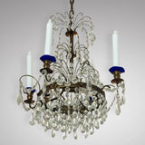 Antique Swedish Crystal Chandelier - Main View - 2