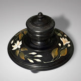 19th Century Ashford Marble Inkwell & Stand - Main View - 1
